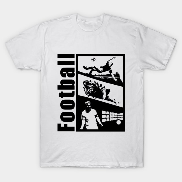 Football T-Shirt by dblaiya